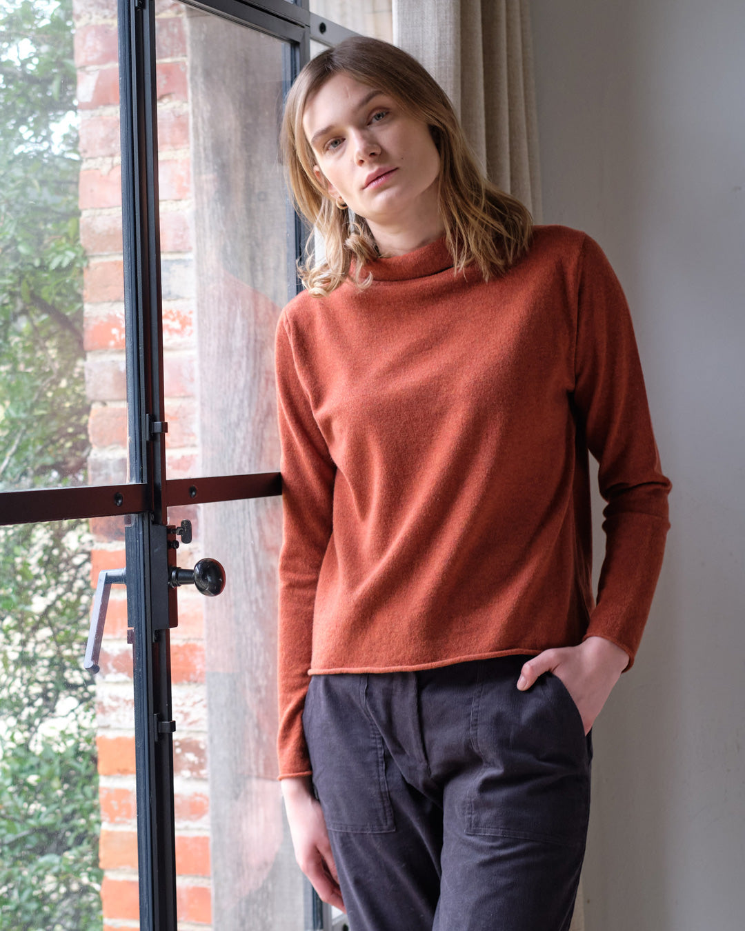 Aria Roll Neck Jumper