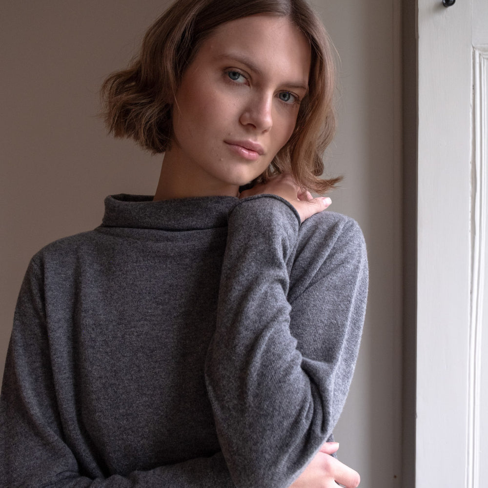 Aria Roll Neck Jumper