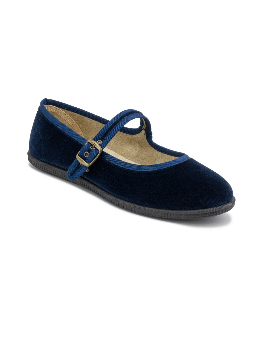 Mary Janes Velvet Shoes