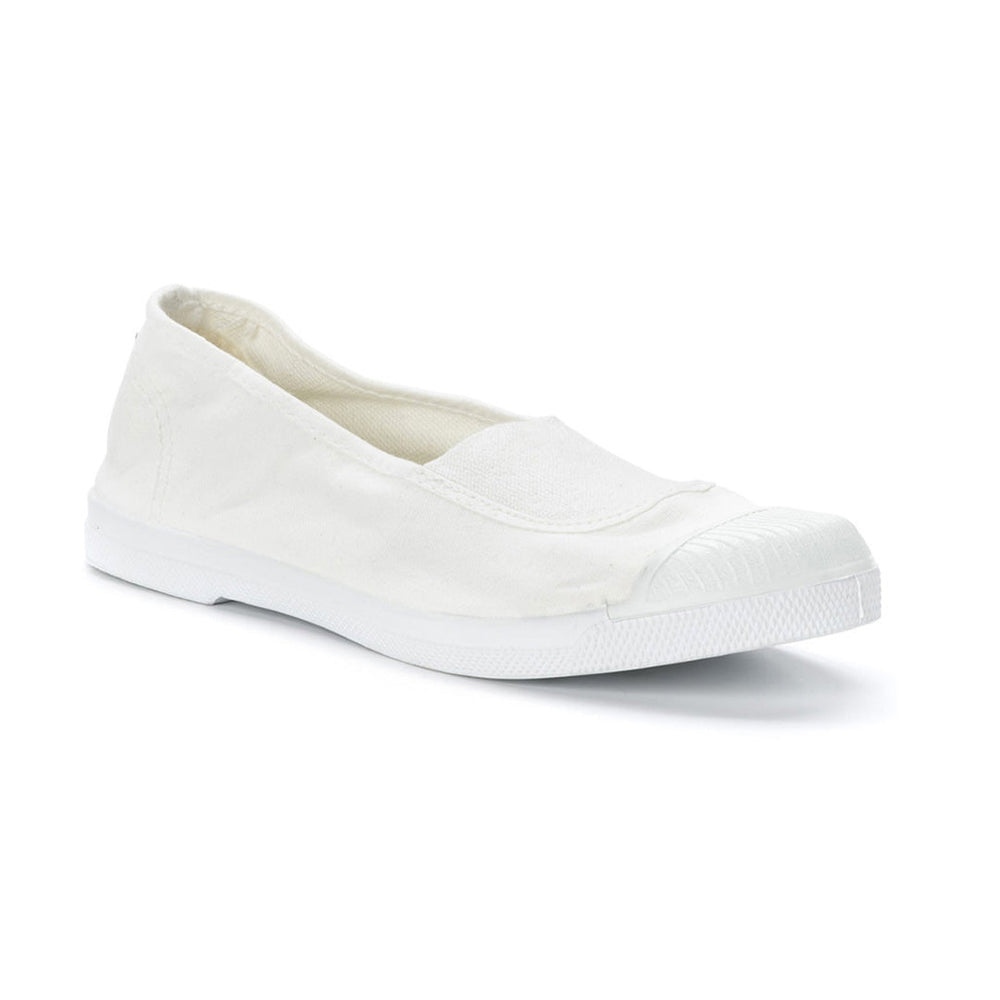 White Canvas Shoes Women's Slip On Plimsolls Sale White