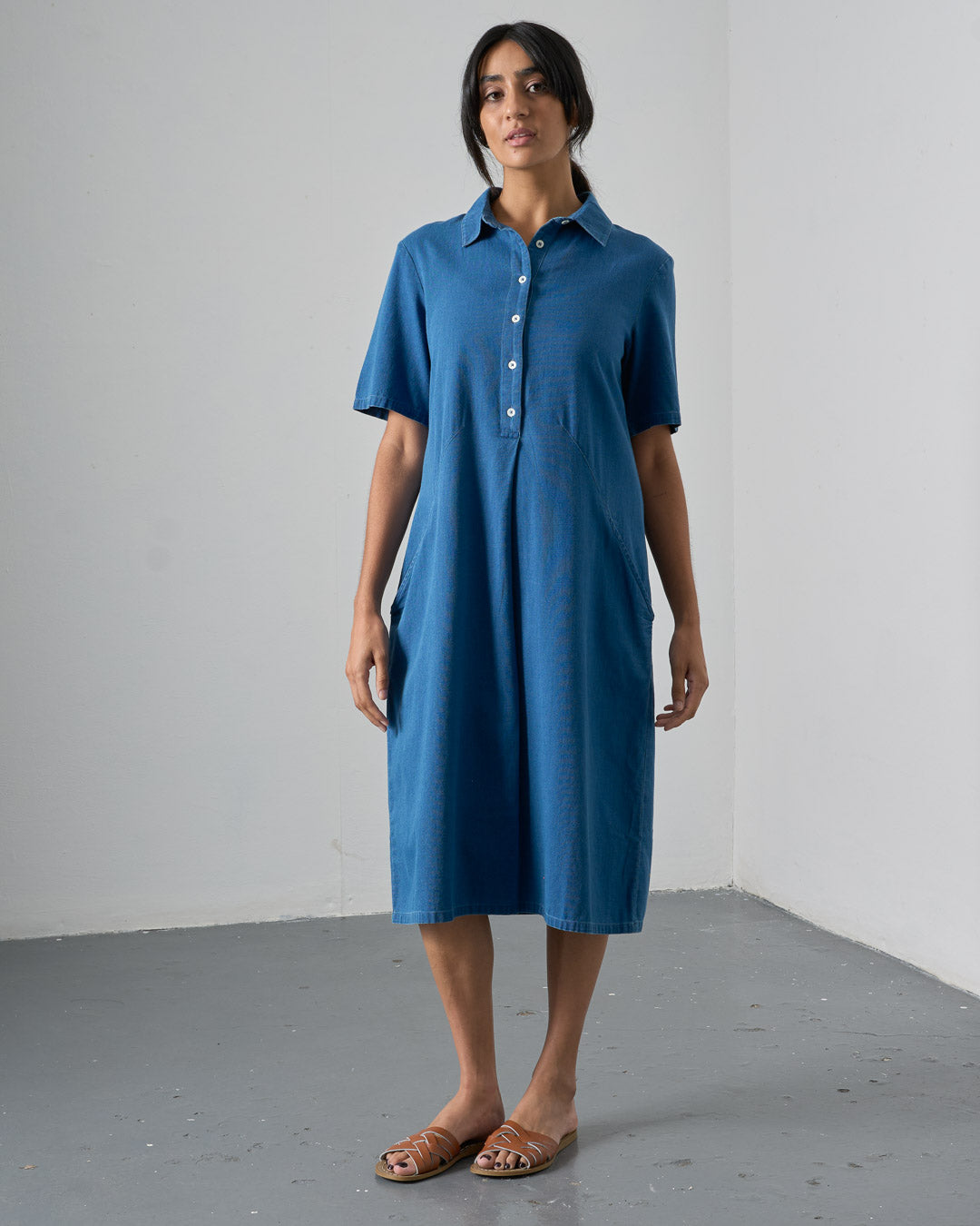 ALEXA SHIRT DRESS - BIBICO
