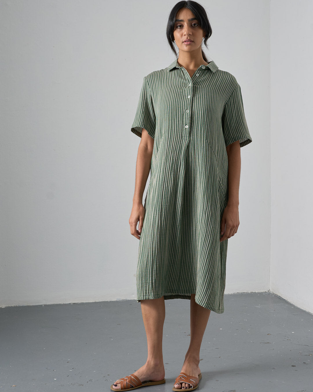 ALEXA SHIRT DRESS - BIBICO