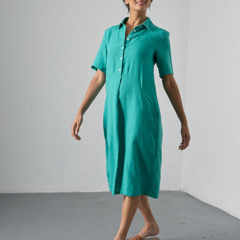 ALEXA SHIRT DRESS - BIBICO