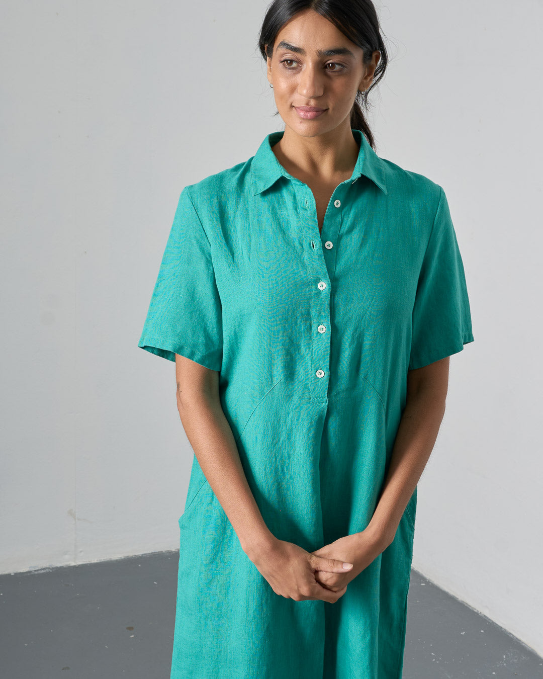 ALEXA SHIRT DRESS - BIBICO