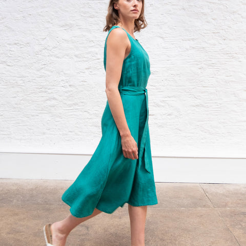 Grace Linen Swing Dress - BIBICO