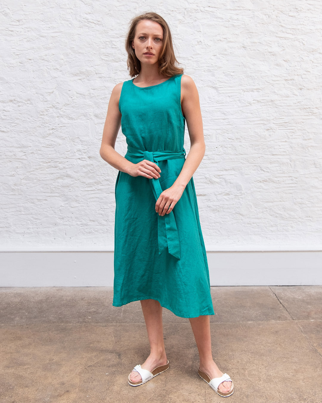 grace and co linen dress Grace Dress | Heirloom Linen Wedding Dress