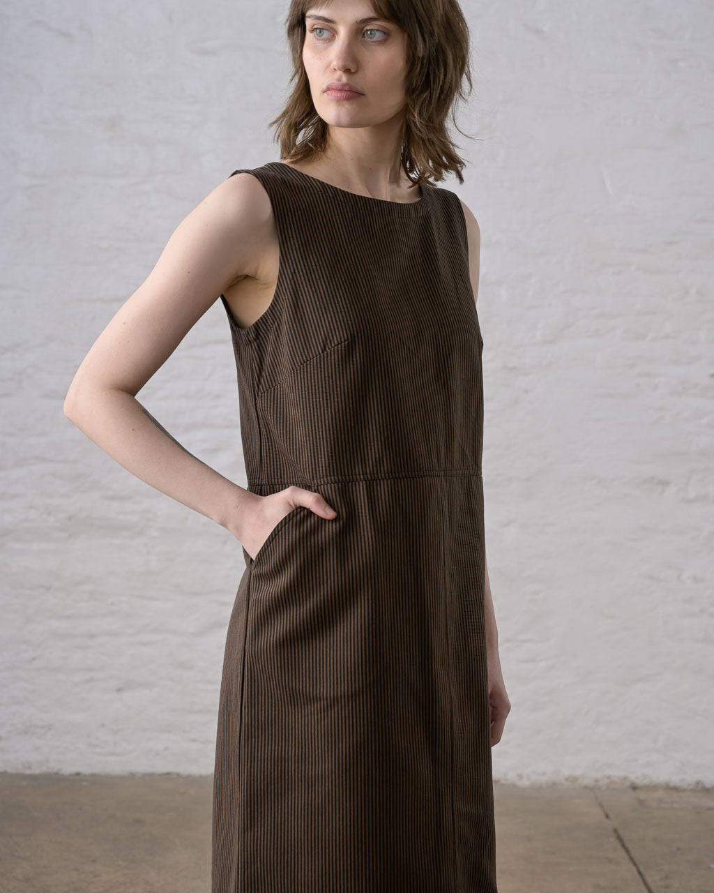 LINDA PINAFORE DRESS - BIBICO
