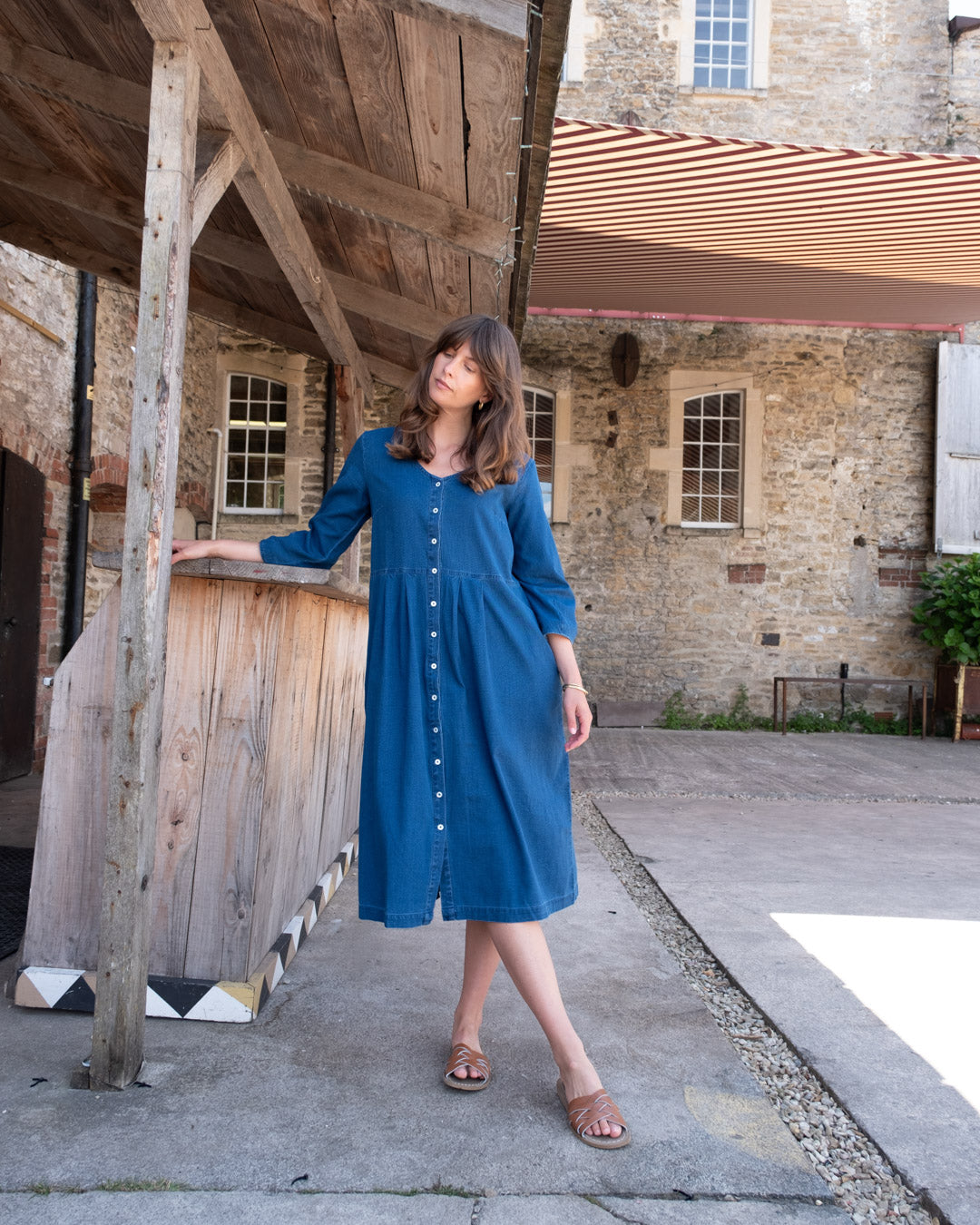 Jane Midi Dress – BIBICO