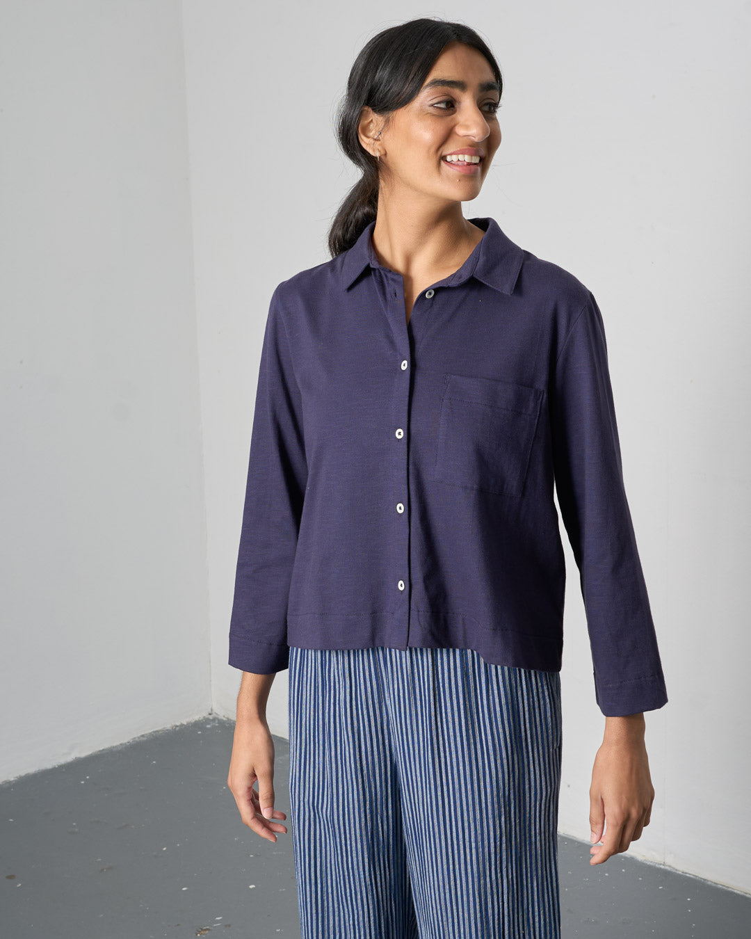 ANNA JERSEY SHIRT - BIBICO