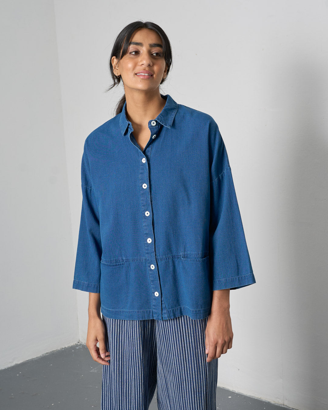 ANYA OVERSIZED BLOUSE - BIBICO