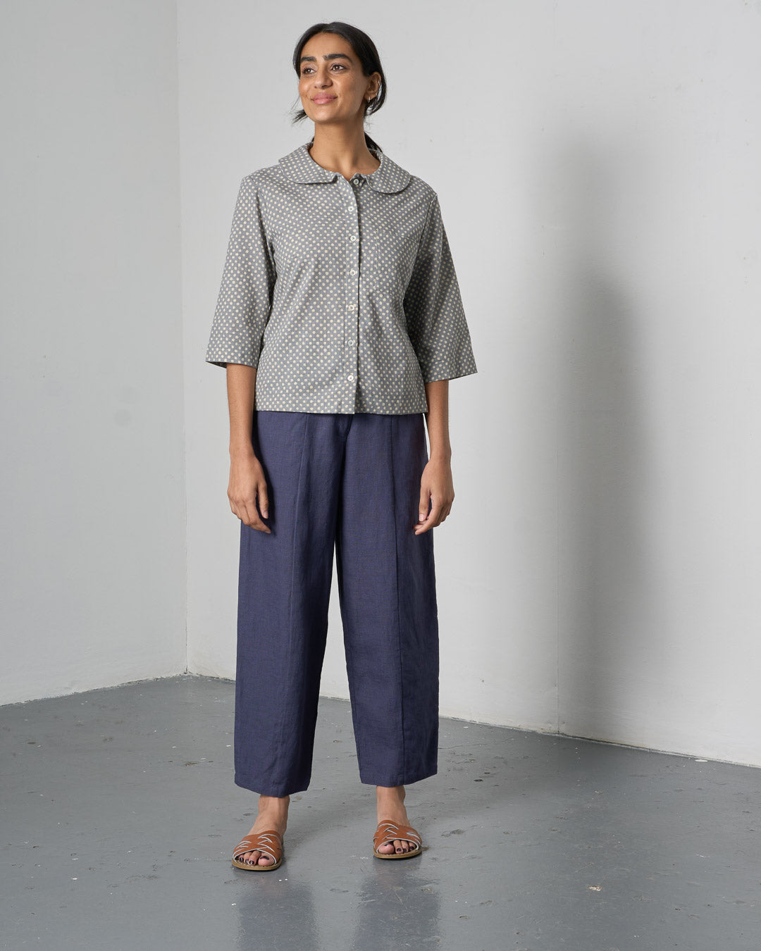 LORREN LINEN TROUSERS - BIBICO