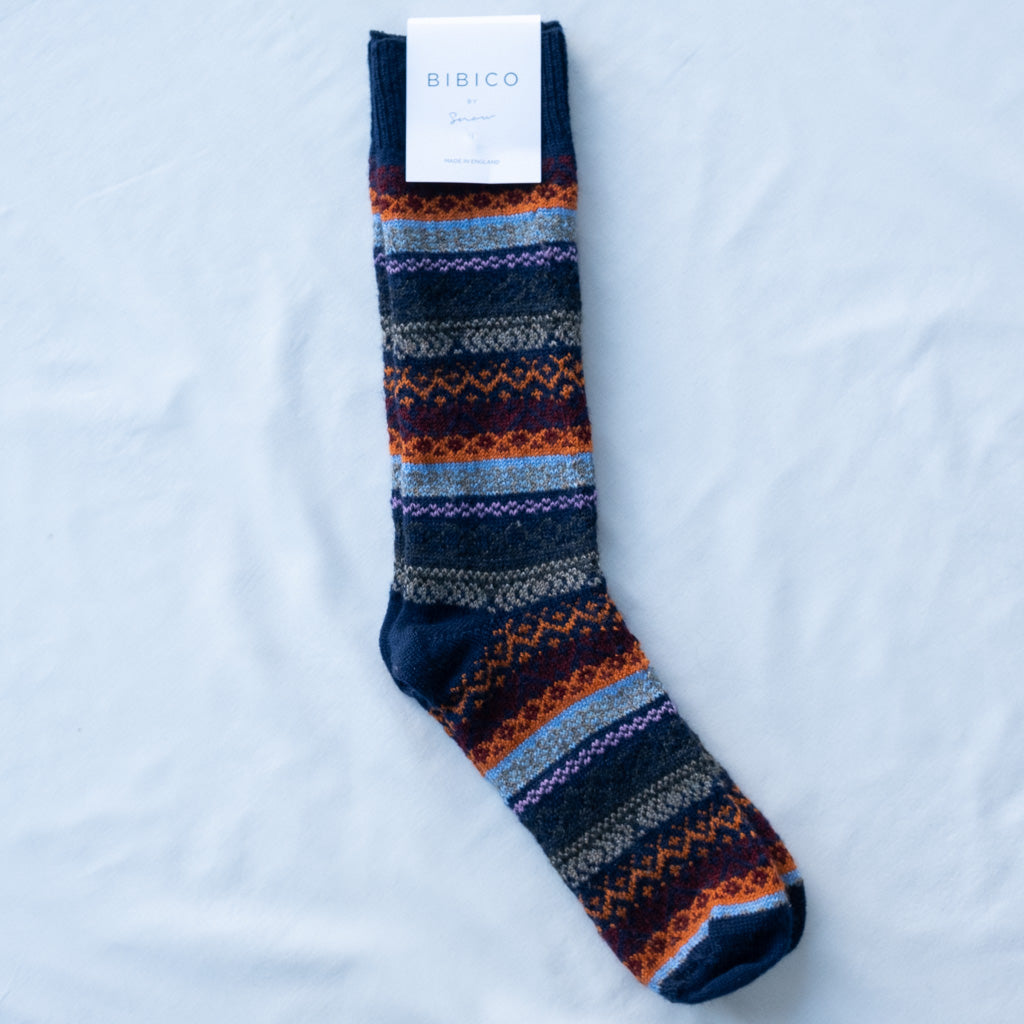 Rowan Fair Isle Merino Wool Socks