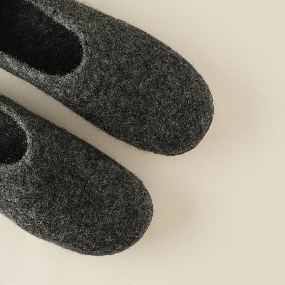 
                      
                        Greta Felted Wool Slippers
                      
                    