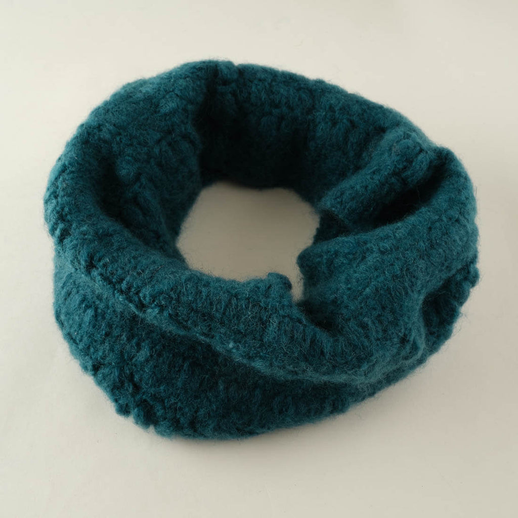 erika knitted mohair snood