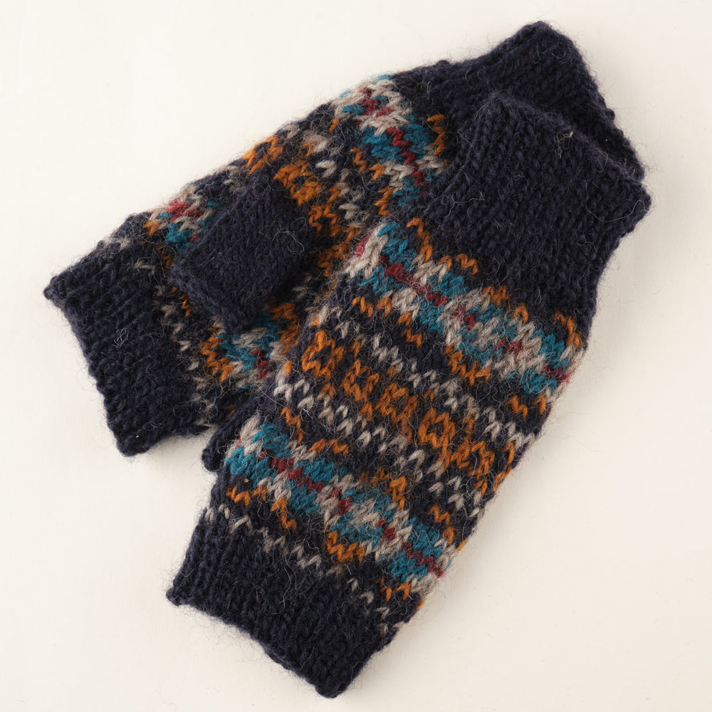 
                      
                        Lottie Orange Fingerless Mittens
                      
                    
