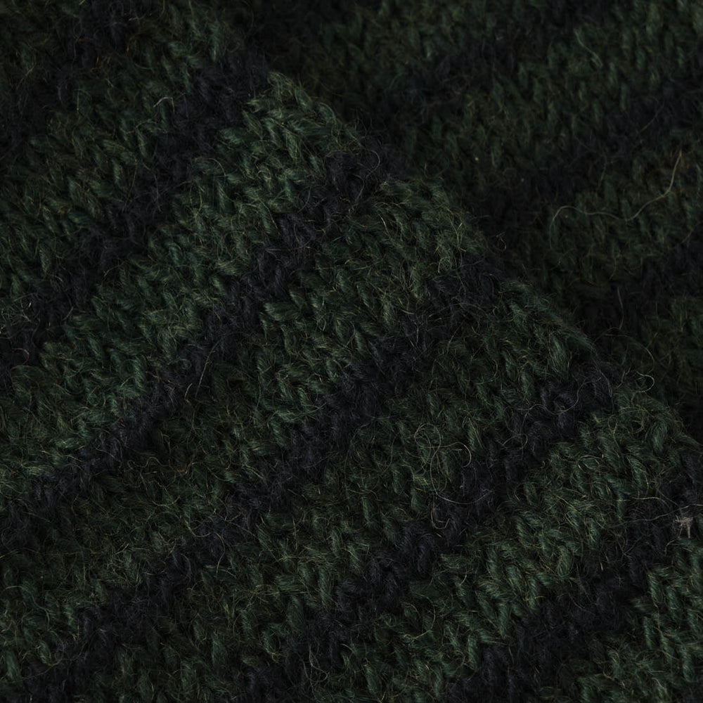 
                      
                        Anika Green Striped Mittens
                      
                    