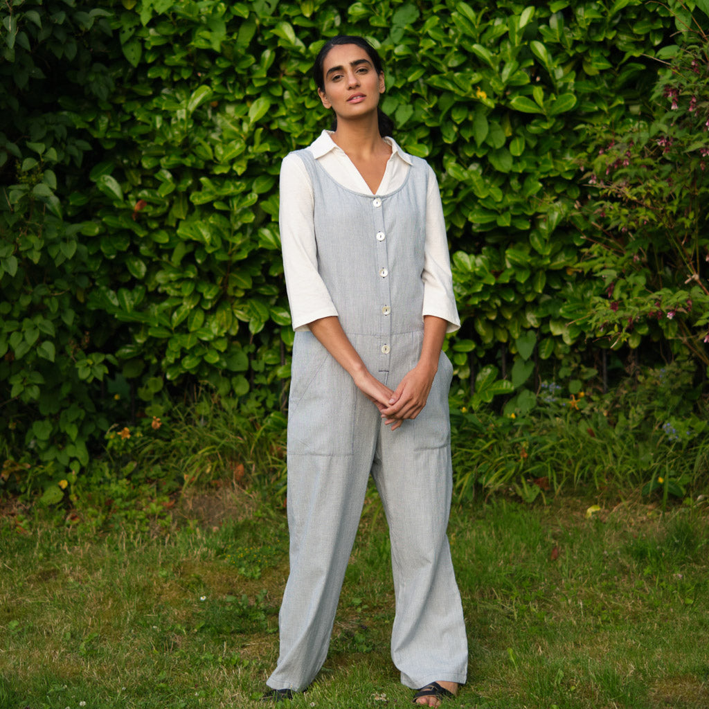 Amber Striped Jumpsuit - BIBICO