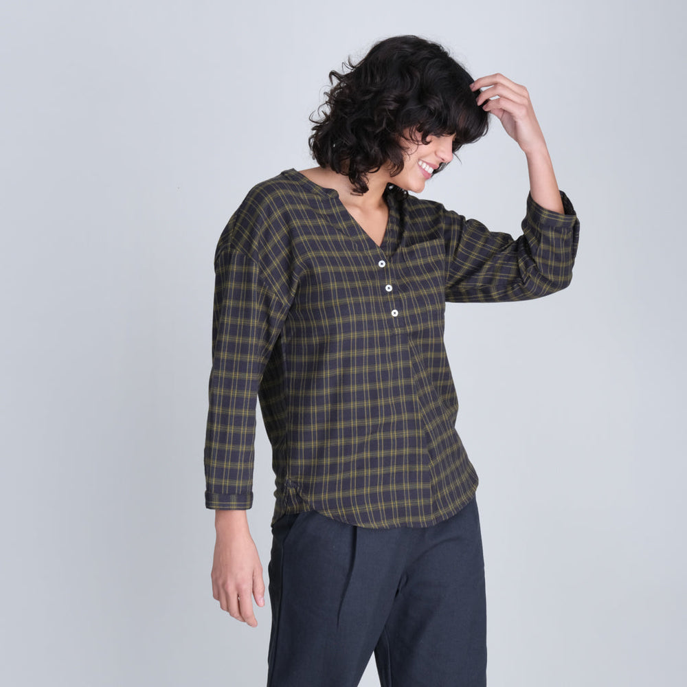 
                      
                        Relaxed Maho Blouse
                      
                    